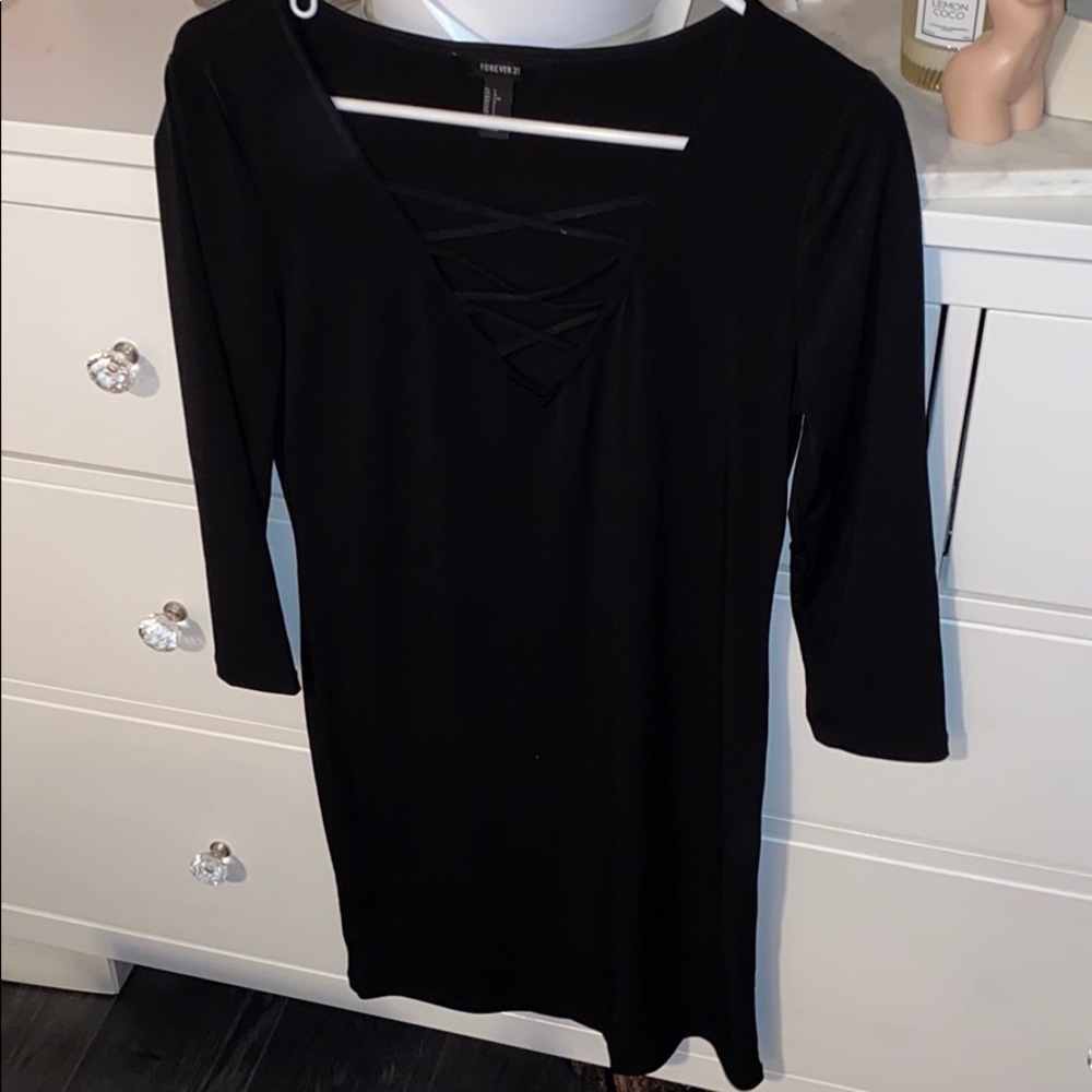 Forever 21 v neck dress